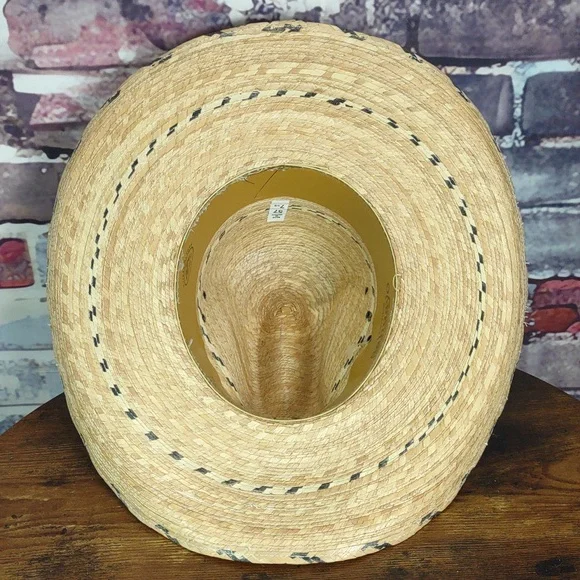 Sahuayo "Pecos" Woven Straw Hat - Picture 7 of 10